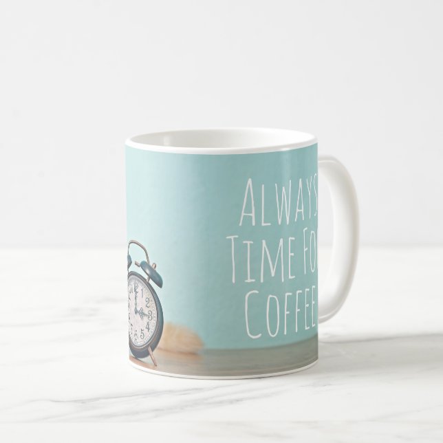 Caneca De Café Caneca Sempre Tem Tempo para Café - O Presente Pur (Frente Esquerda)