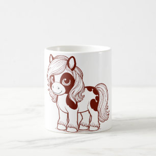 Caneca De Café Canela de Cavalo Whimsic