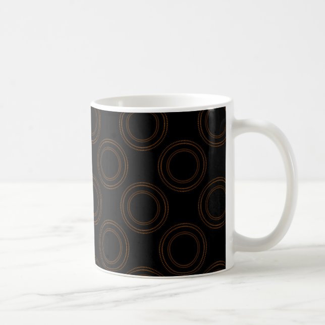 Caneca De Café Canela Perfeitamente Luxuosa, Cobre (Direita)