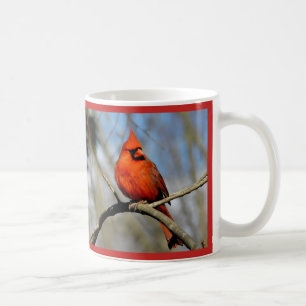 Caneca De Café Canela Vermelha Cardinal