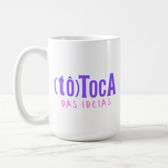 Caneca De Café Canena Totoca das Ideias (Esquerda)