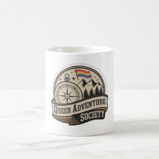Caneca De Café Caneta da Sociedade de Aventura da Fila - Explorad (Centro)
