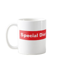 caneta de café DIET ESPECIAL, humor de polícia
