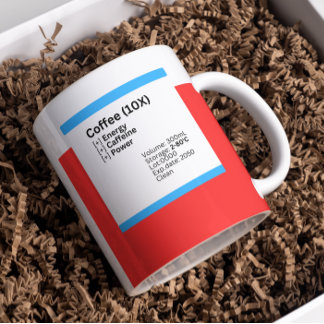 Caneca De Café Caneta de café DMEM da Novel Caffeine