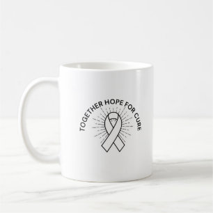 Caneca De Café Caneta de café do Evento de Consciência do Cancer