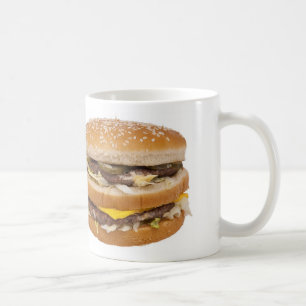 Caneca De Café Caneta de cheeseburger duplo