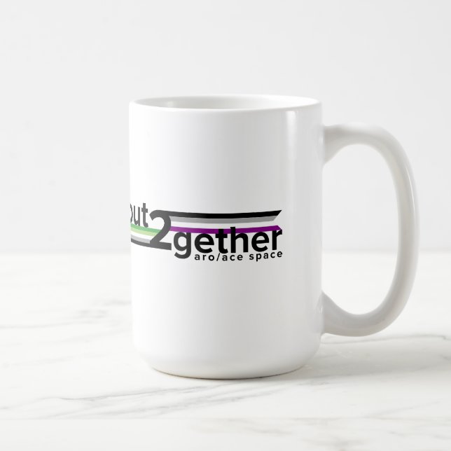 Caneca De Café Caneta de Espaço de Aro/Ace Out2gether (Direita)