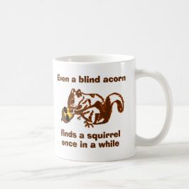 Caneca De Café Caneta de Esquilo Cego