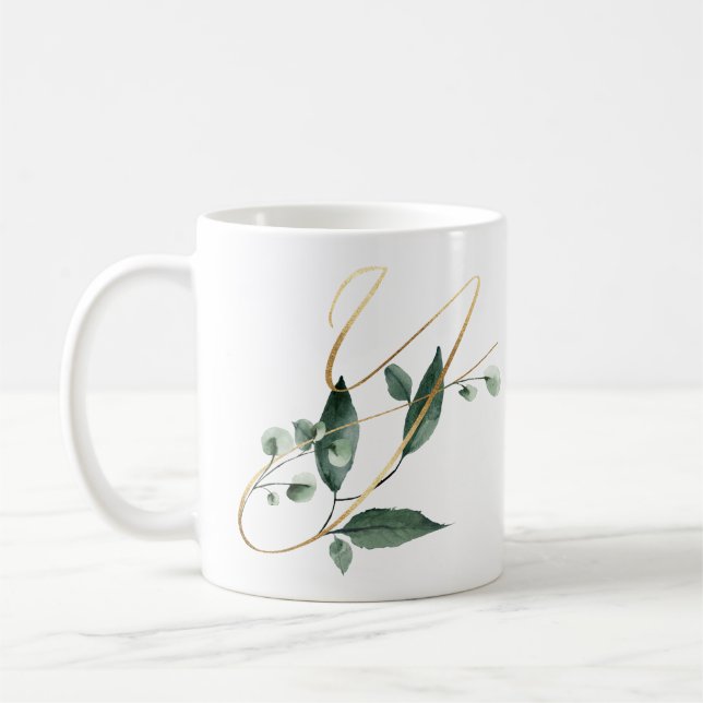 Caneca De Café Caneta de iniciais de fim de semana (Esquerda)