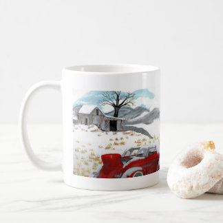 Caneca De Café Caneta de inverno Mug por JML