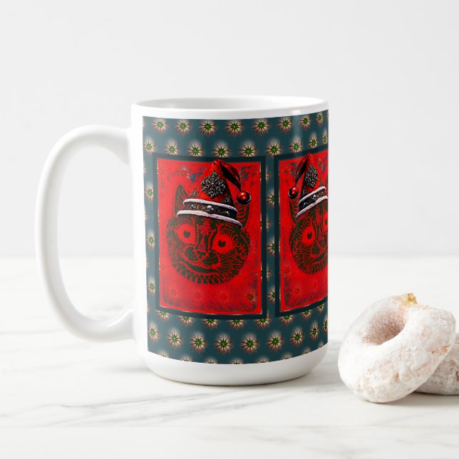 Caneca De Café Caneta de NATAL precioso (Com Donut)