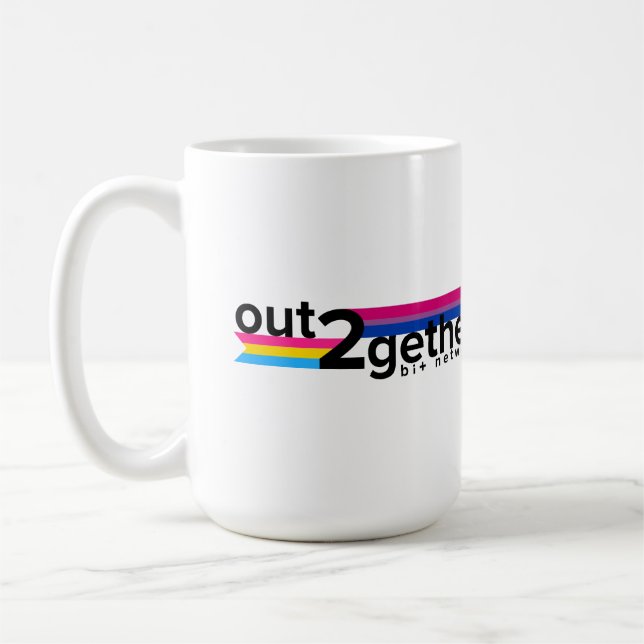 Caneca De Café Caneta de rede Out2gether Bi+ (Esquerda)