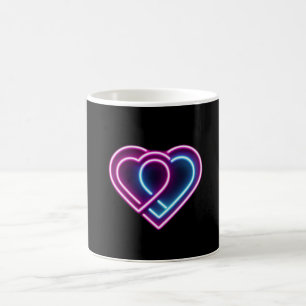 Caneca De Café Caneta Dia de os namorados, cor-de-rosa/azul