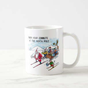 Caneca De Café Caneta esquerda do Polo Norte - Hora de Rush