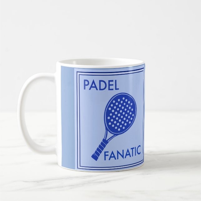 Caneca De Café Caneta FANÁTICA PADEL (Esquerda)