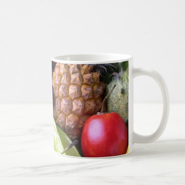 Caneca De Café caneta Fruta e Veggies (Direita)