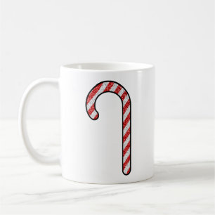 Caneca De Café Caneta Glitter Candy