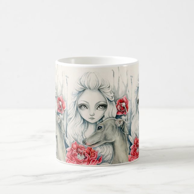 Caneca De Café Caneta "Greyhound" (Centro)