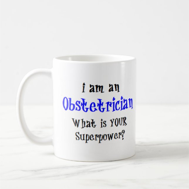 Caneca De Café caneta obstetrícia (Esquerda)