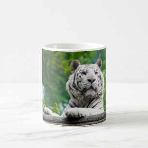 Caneca De Café Canetas brancas de Tigre - escolha o estilo