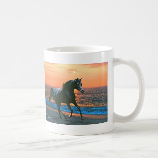 Caneca De Café Canhão-árabe preto (Direita)