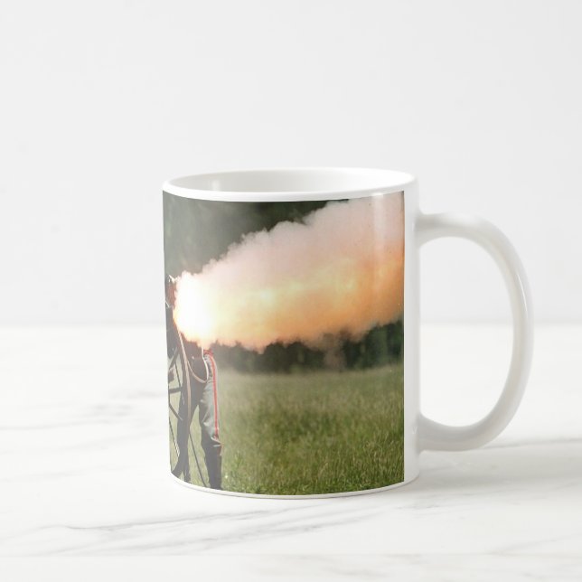 Caneca De Café Canhão da guerra civil (Direita)