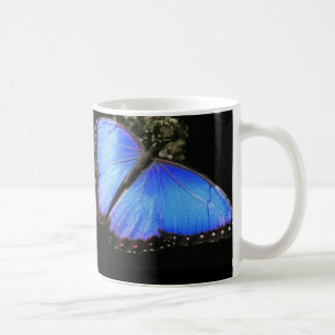 Caneca De Café Canhão de Borboleta Azul