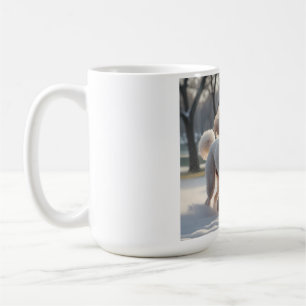 Caneca De Café Canhão de café Elegante de Poodle Standard