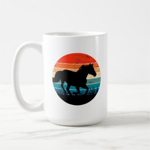Caneca De Café Canhão de Corrida de Cavalo