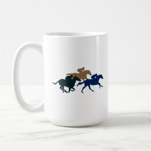 Caneca De Café Canhão de Corrida de Cavalo
