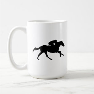 Caneca De Café Canhão de Corrida de Cavalo
