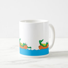 Caneca De Café Canhão de Cruzeiros de Gator Verde