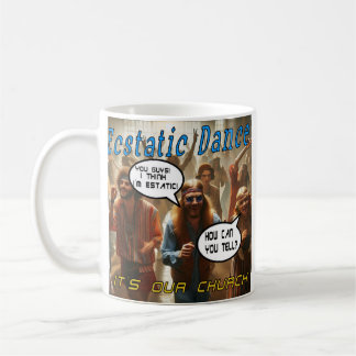 Caneca De Café Canhão de Dança Ecstatic
