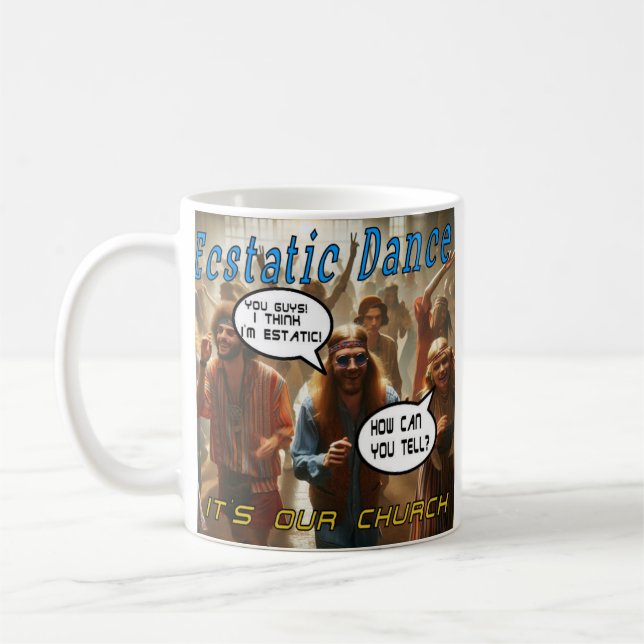 Caneca De Café Canhão de Dança Ecstatic (Esquerda)