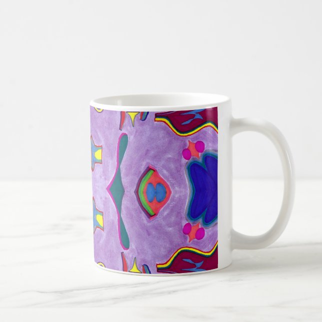 Caneca De Café Canhão de Dragão Roxo (Direita)