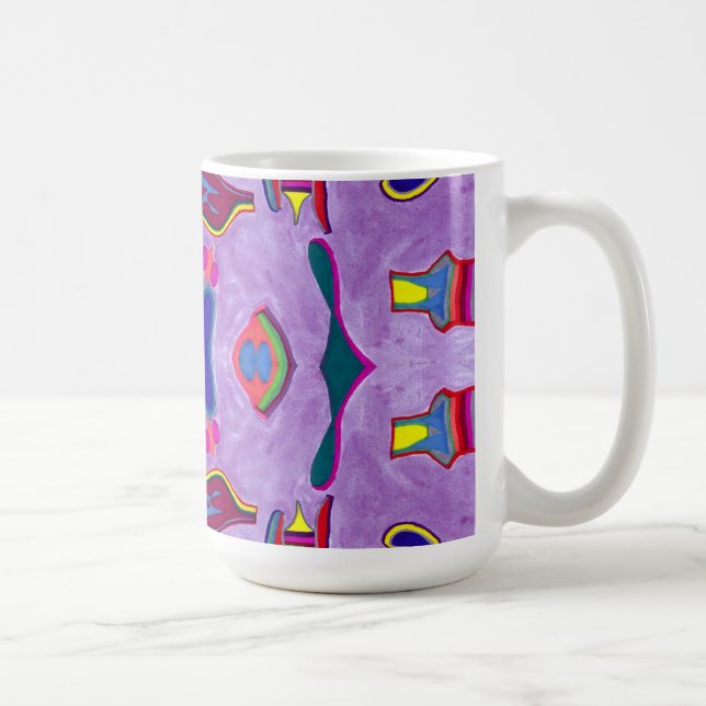 Caneca De Café Canhão de Dragão Roxo (Direita)