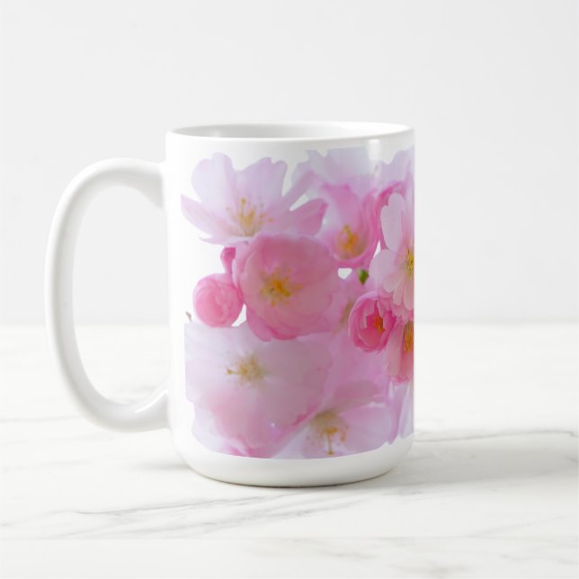 Caneca De Café Canhão de flor de cereja (Esquerda)
