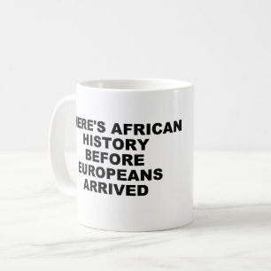 Caneca De Café Canhão de História Africana