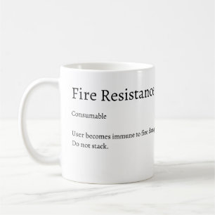 Caneca De Café Canhão de Poção de Resistência FIre