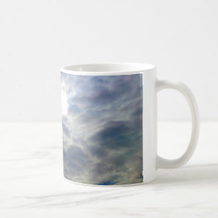 Caneca De Café Canhão de Sol e Nuvens