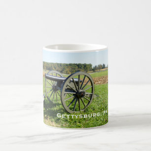 Caneca De Café Canhão no campo de batalha de Gettysburg