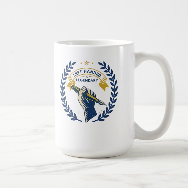 Caneca De Café Canhoto e Lendário  (Direita)