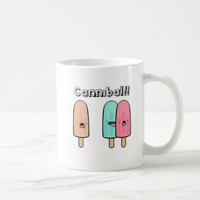 CANECA DE CAFÉ CANIBAL! (Direita)