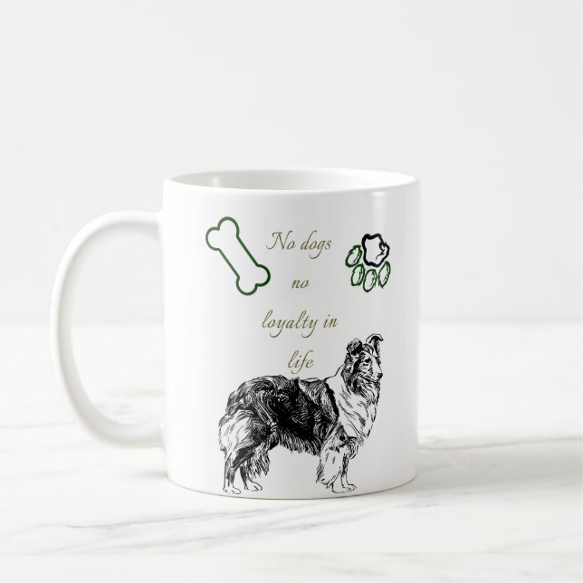 Caneca De Café Canina (Esquerda)