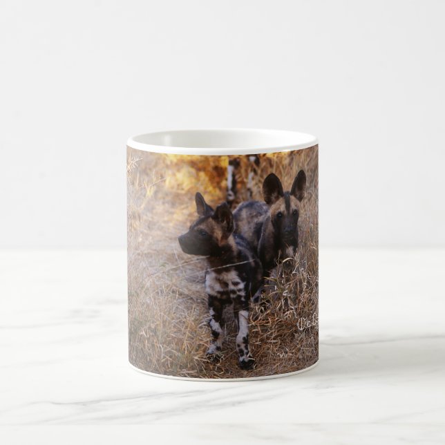 Caneca De Café Canina Selvagem (Centro)
