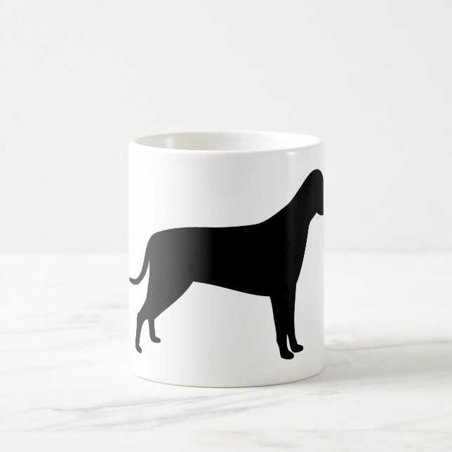 Caneca De Café Canina Silhouette (Centro)