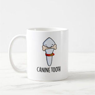 Caneca De Café Canine Dental Engraçado