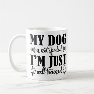Caneca De Café Canino Café Engraçado