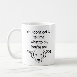 Caneca De Café Canino | Café Engraçado |