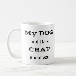 Caneca De Café Canino | Café Engraçado |